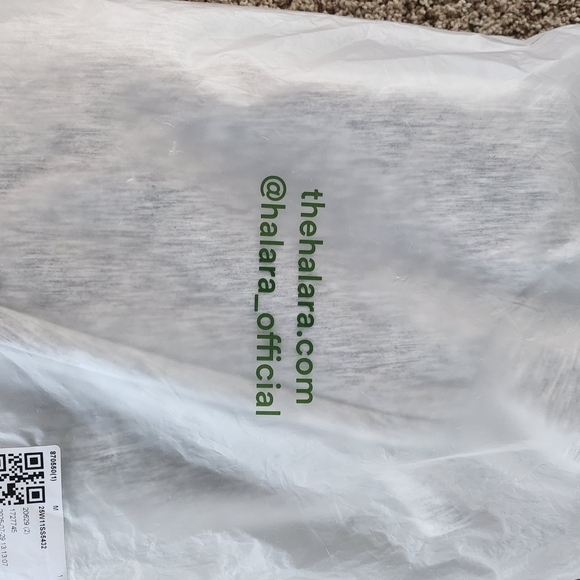 Halara Woman's Fog Gray Mock Neck Sweater, Medium - Picture 4 of 5